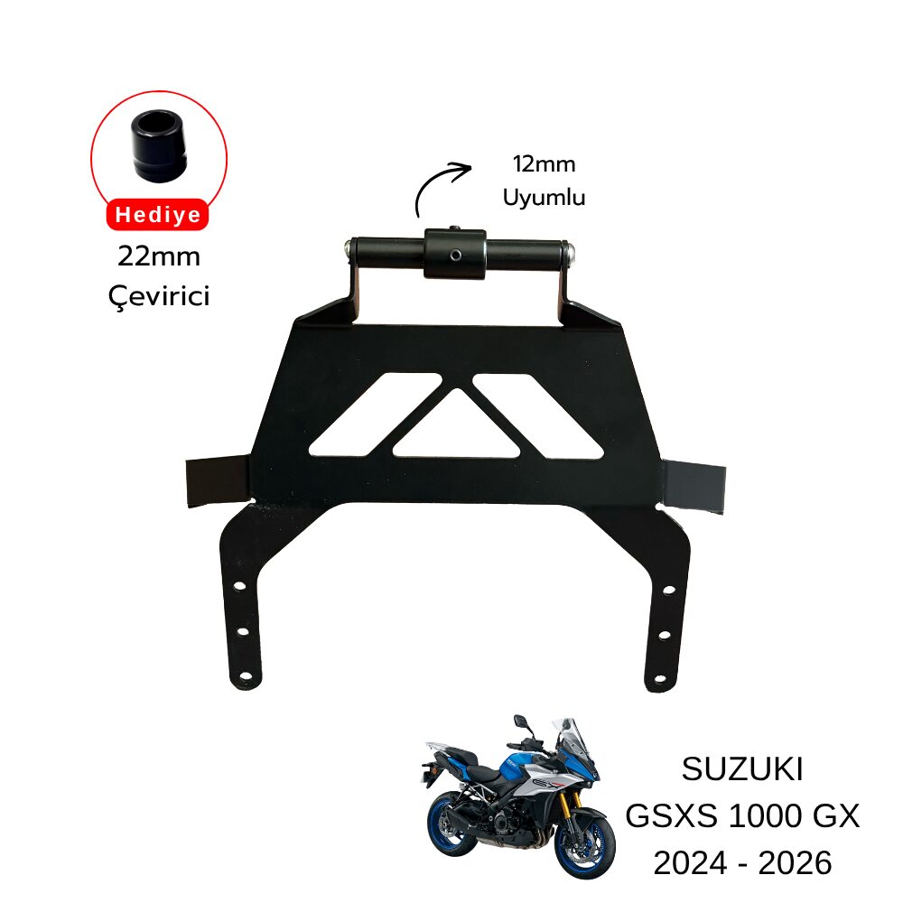 SUZUKİ Suzuki GSX-S1000GX (2024–2026) Uyumlu Telefon & Navigasyon Tutucu