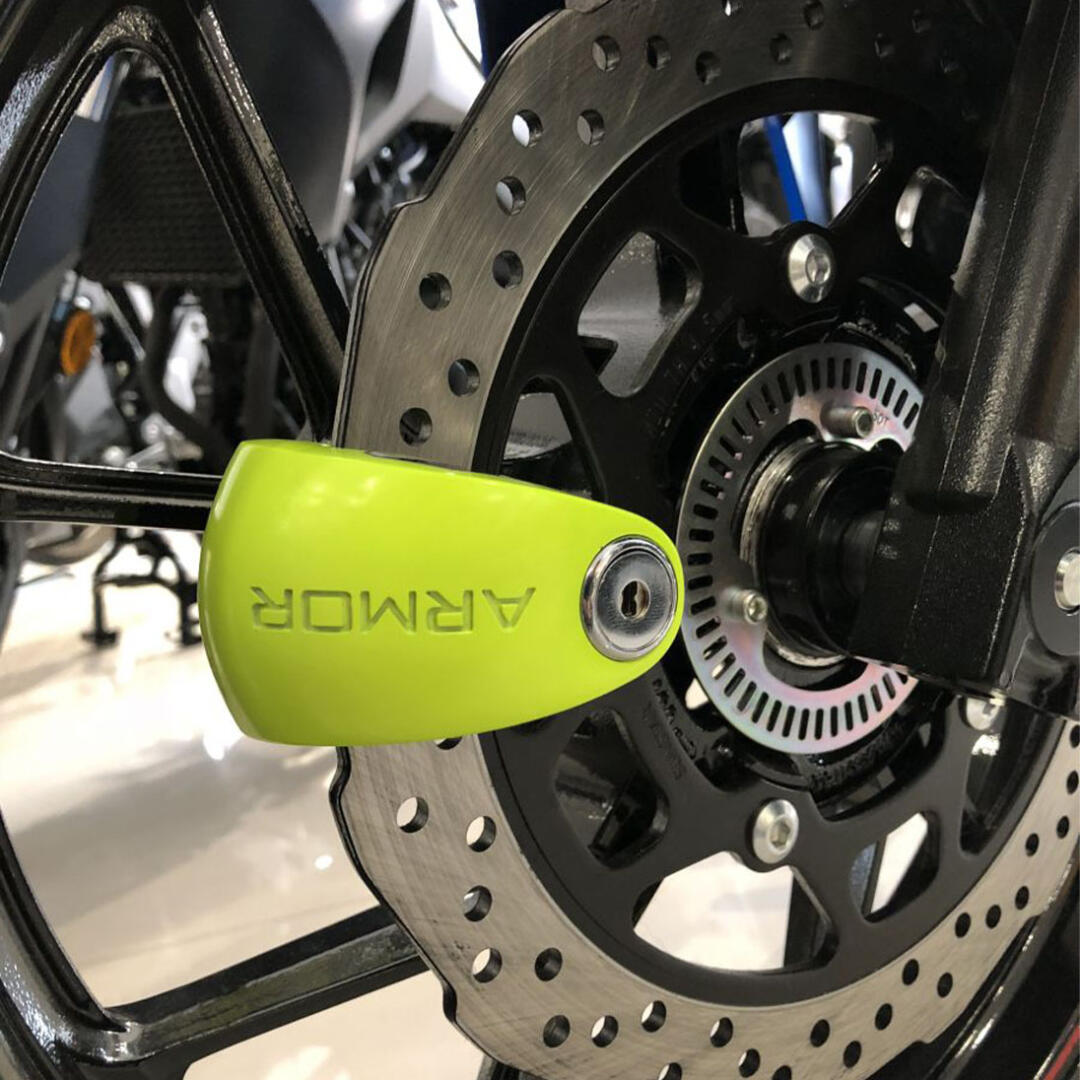 Armor 610 MVA 10MM Paslanmaz Çelik Alarmlı Disk Kilidi