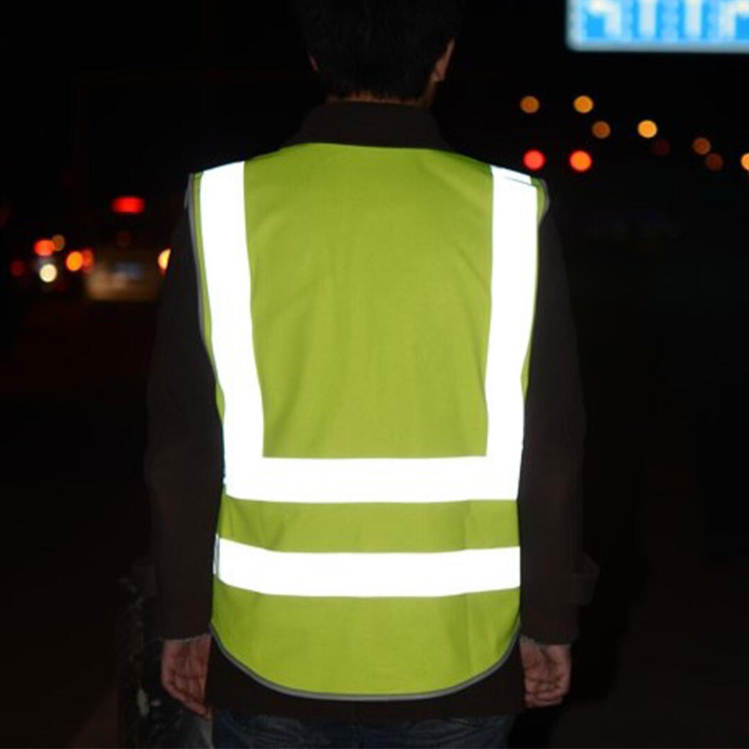 Motosiklet – Bisiklet Reflektörlü Sarı Cepli İkaz Yeleği (Yeni Yönetmeliğe Uyumlu)