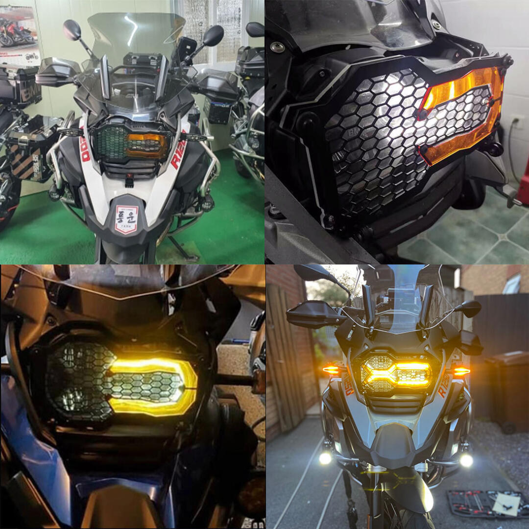 KNMASTER Knmaster BMW R 1200 / 1250 GS Ön Far Koruma Kapağı Izgara Tipi