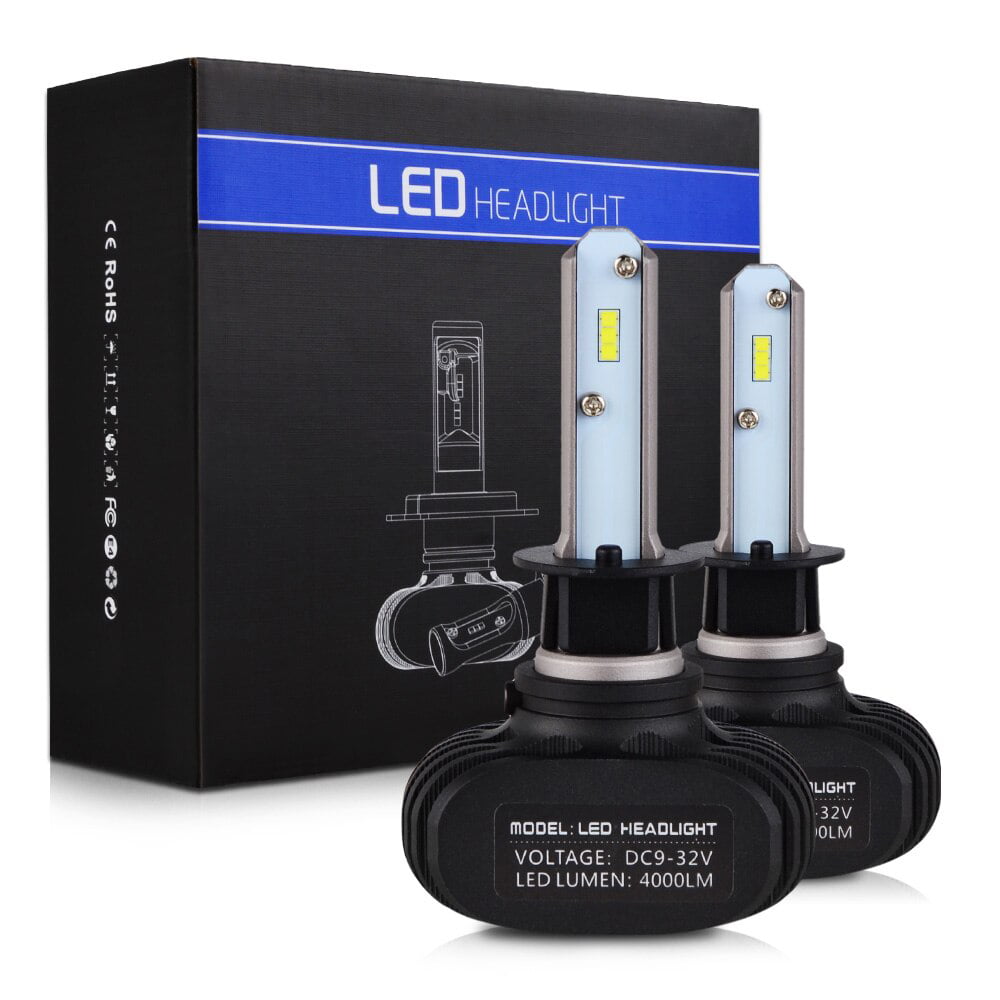 Alüminyum Kasa Soğutmalı Evrensel H1 Ön Led Far Ampulü