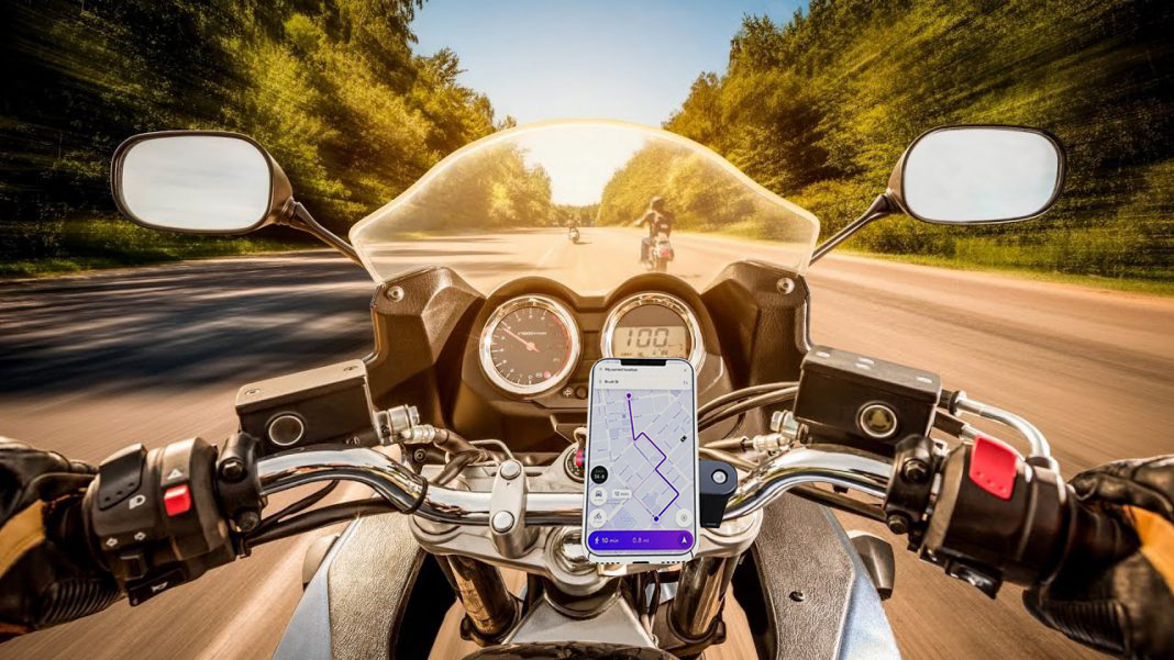 Knmaster TT-710 Plus Titreşim Engelleyici Tüm Motosikletlere Uyumlu Hayalet Telefon Tutucu