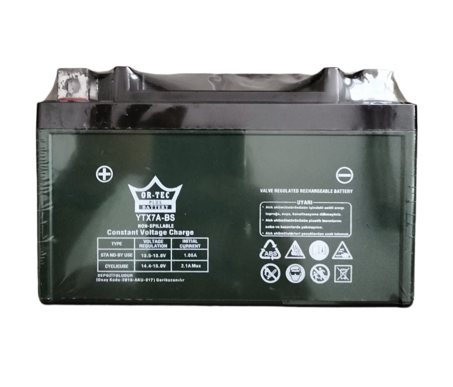 Apachi 12v-7ah Akü (scooter Motor) Ytx7a Apachi 12v-7ah Akü (scooter Motor) Ytx7a