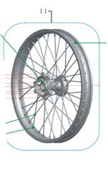 Apachi CROSS 2v ( 17hp ) 4v (27 Hp ) Ön Jant Komple (al) Apachi CROSS 2v ( 17hp ) 4v (27 Hp ) Ön Jant Komple (al)
