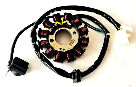 MOTO GUSTO Rmg Moto Gusto PREGO 125 Stator 12 Bobın Orjınal H:24mm