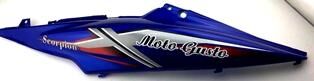 MOTO GUSTO Rmg Moto Gusto Scorpion Sele Altı Yan Kapak Sol Mavı MOTO GUSTO Rmg Moto Gusto Scorpion Sele Altı Yan Kapak Sol Mavı