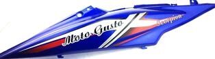 Rmg Moto Gusto Scorpion Sele Altı Yan Kapak sağ Mavı