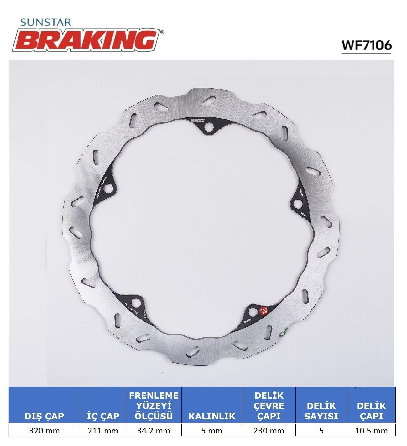 HONDA Honda Integra 700 HONDA NC 700-750 DALGALI ÖN FREN DİSKİ HONDA Honda Integra 700 HONDA NC 700-750 DALGALI ÖN FREN DİSKİ