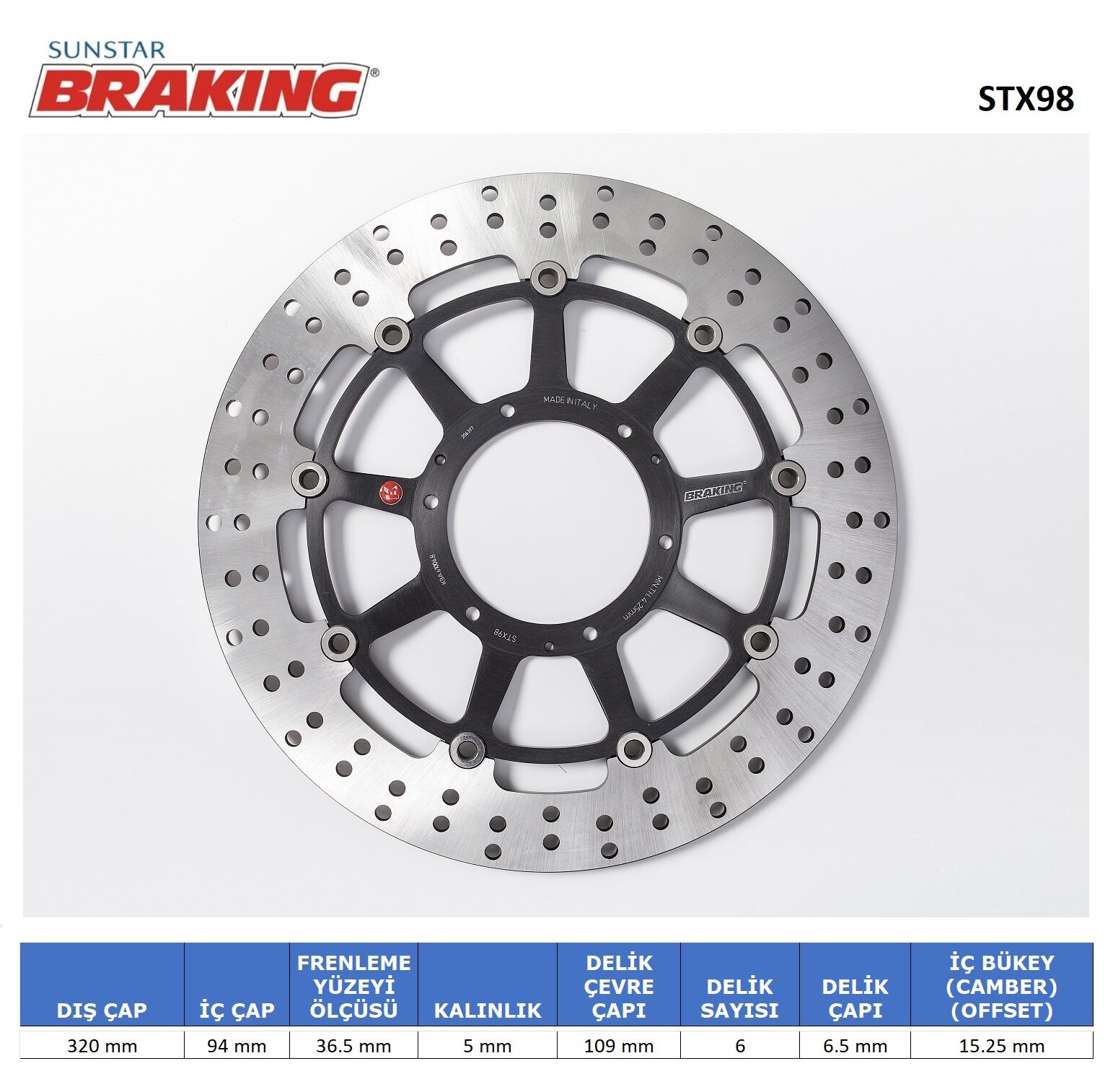 HONDA Honda CBR 1000RR HONDA YUVARLAK ÖN FREN DİSKİ HONDA Honda CBR 1000RR HONDA YUVARLAK ÖN FREN DİSKİ