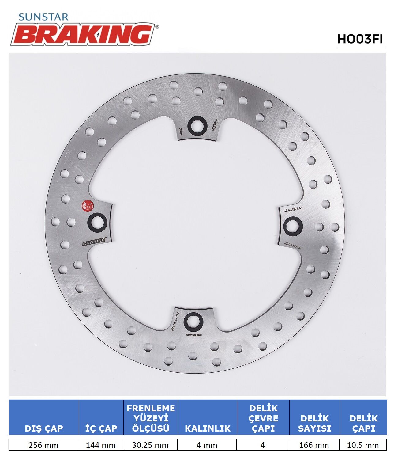 HONDA Honda XL 650 V Transalp HONDA XLV 600-650-700/ NX / XRL YUVARLAK ÖN FREN DİSKİ HONDA Honda XL 650 V Transalp HONDA XLV 600-650-700/ NX / XRL YUVARLAK ÖN FREN DİSKİ