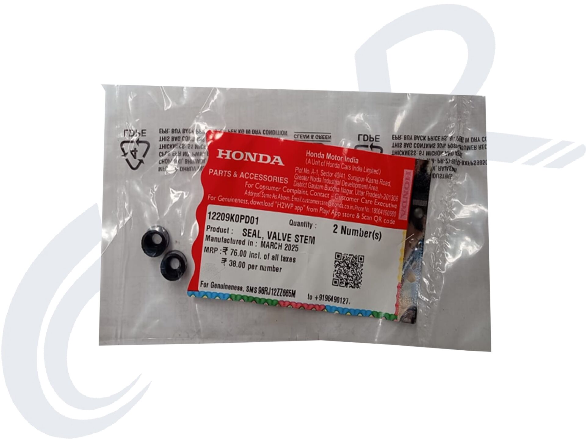 HONDA HONDA ACTİVA 125 NEW DELUX SUBAP KEÇESİ ORJ HONDA HONDA ACTİVA 125 NEW DELUX SUBAP KEÇESİ ORJ