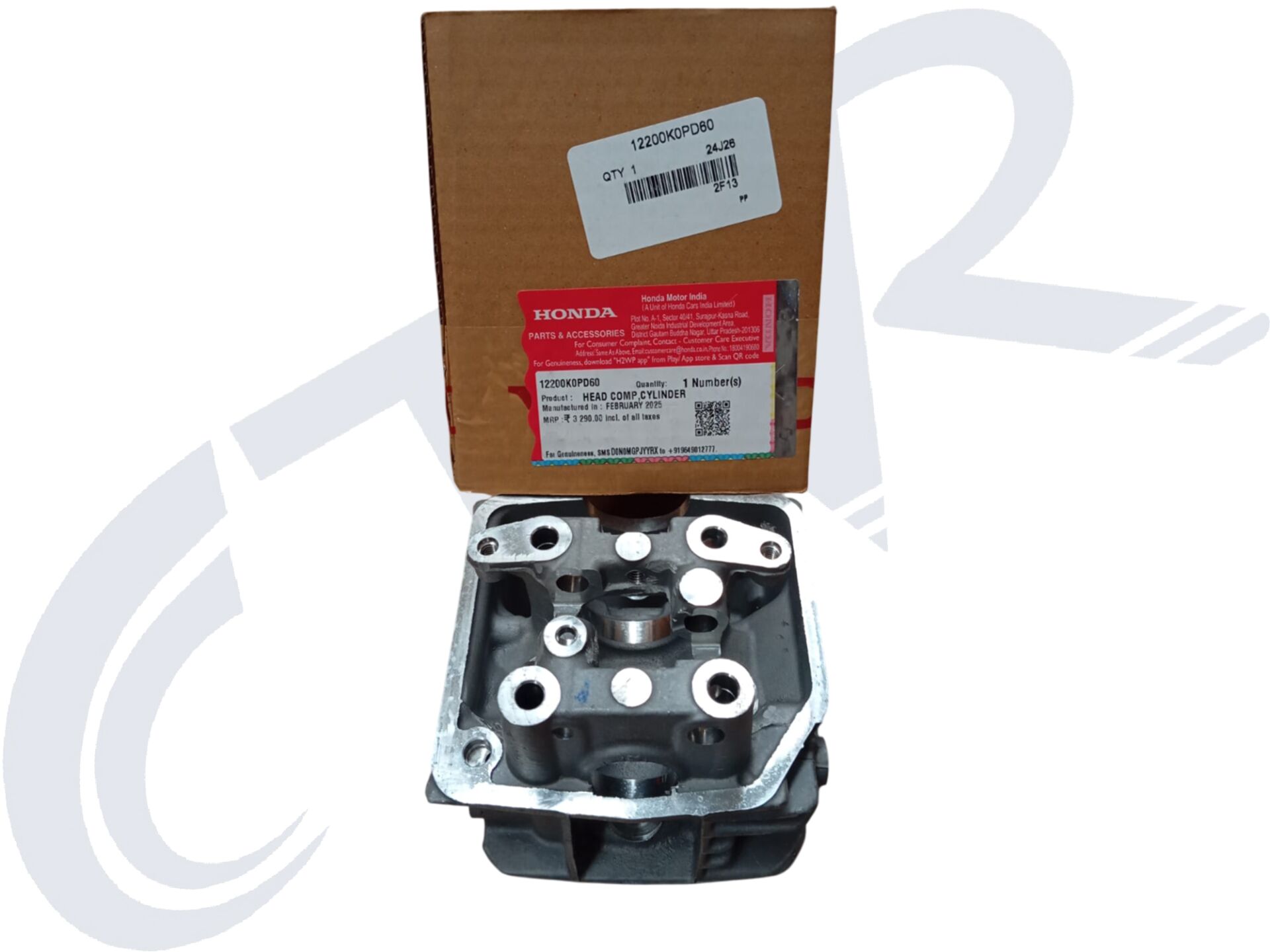 HONDA HONDA ACTİVA 125 NEW DELUX SİLİNDİR KAPAĞI ORJ