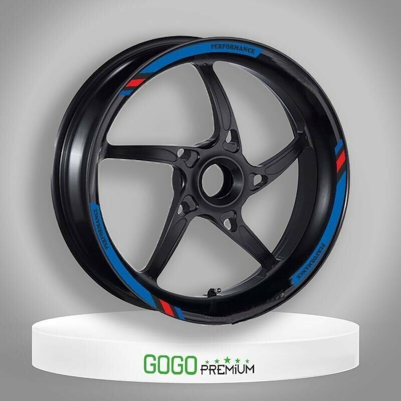 HONDA M POWER MAVİ HONDA PCX UYUMLU 1 SET JANT ŞERİDİ HONDA M POWER MAVİ HONDA PCX UYUMLU 1 SET JANT ŞERİDİ