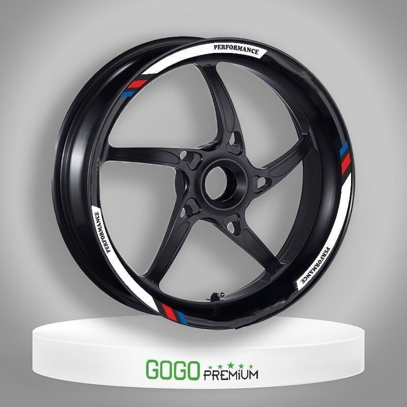 HONDA M POWER BEYAZ HONDA PCX UYUMLU 1 SET JANT ŞERİDİ HONDA M POWER BEYAZ HONDA PCX UYUMLU 1 SET JANT ŞERİDİ