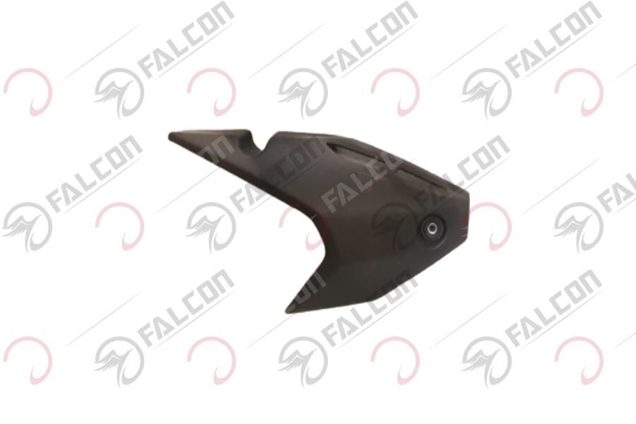 Falcon Trex Egzoz Koruma Dekoratif Siyah Ön Falcon Trex Egzoz Koruma Dekoratif Siyah Ön
