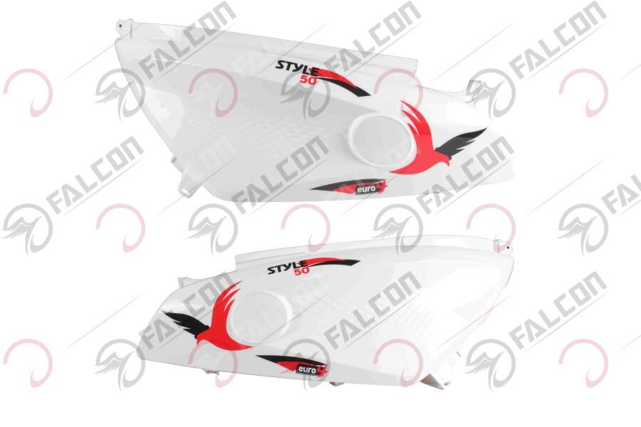 Falcon Style 50 Arka Karenaj Sağ Sol Beyaz Takım