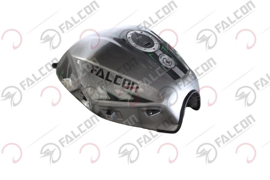 Falcon N-288 Naked Benzin Deposu Gri/yeşil Falcon N-288 Naked Benzin Deposu Gri/yeşil