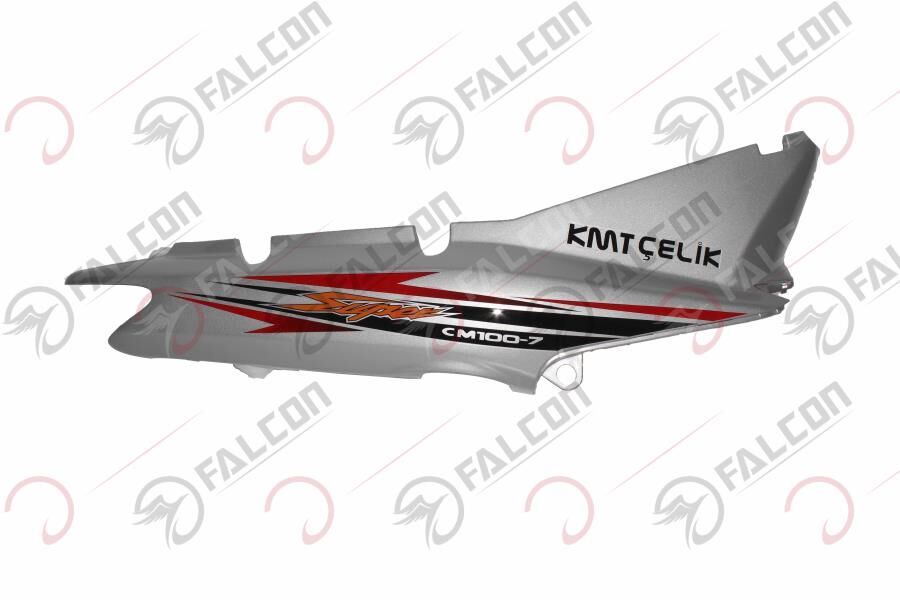 FALCON Falcon Kmt Çelik 100 Arka Karenaj Sağ Gri