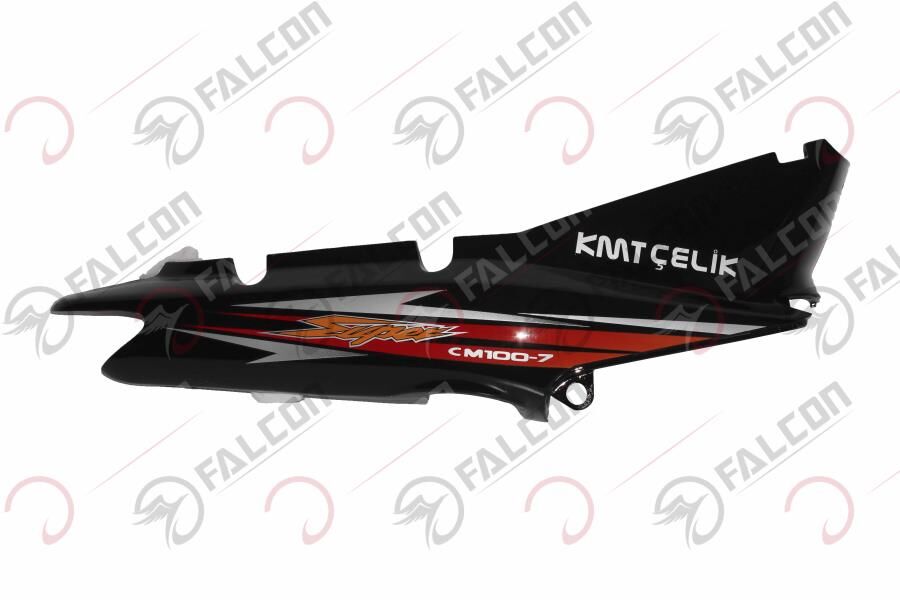 FALCON Falcon Kmt Çelik 100 Arka Karenaj Sağ Siyah