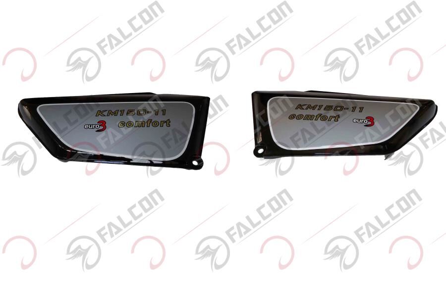 FALCON Falcon Km150-11-comfort Yan Kapak Takım Siyah