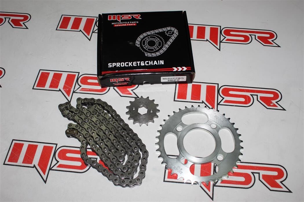 Cg 125 Zincir Dişli Seti 38t-15t Msr Cg 125 Zincir Dişli Seti 38t-15t Msr