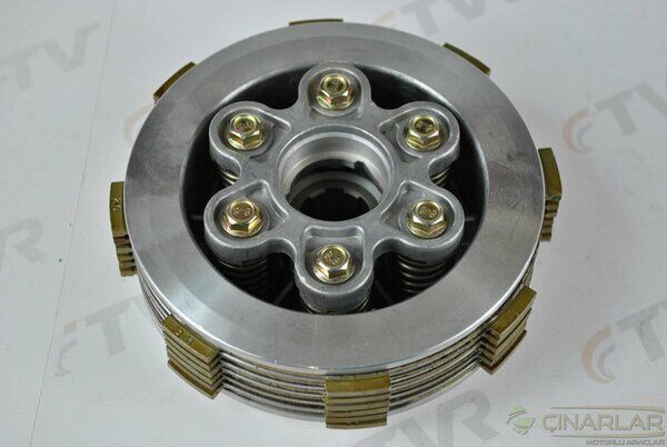 CG 125 150 DEBRİYAJ KOMPLE 6 YILDIZ + 6 BALATA CTVR CG 125 150 DEBRİYAJ KOMPLE 6 YILDIZ + 6 BALATA CTVR