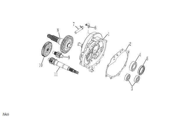 ŞANZIMAN DİŞLİ KÜÇÜK 12T (DUTY 125) ŞANZIMAN DİŞLİ KÜÇÜK 12T (DUTY 125)
