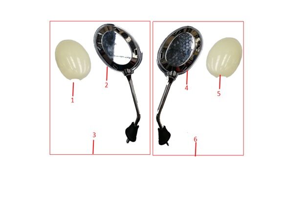 AYNA SET SİYAH ( RİSOTTO 125 )