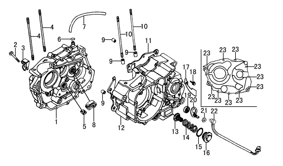 YUKİ YUKİ YK250GY-7 SİLİNDİR SAPLAMASI