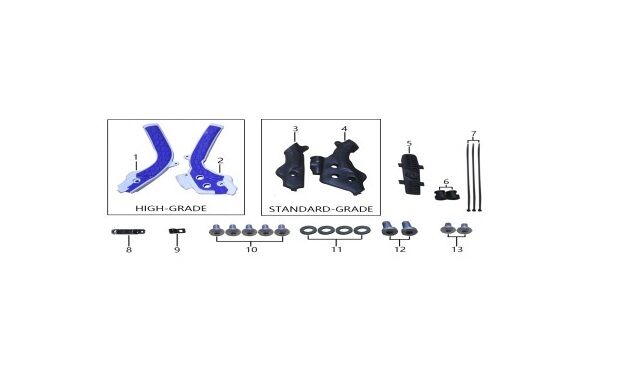 YUKİ DIRTY PAWS 250 2T DEKORATİF YAN KAPAK SAĞ