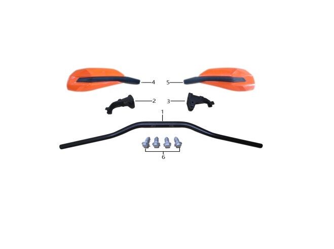 YUKİ DIRTY PAWS 250 2T ELCİK BRAKETİ SOL YUKİ DIRTY PAWS 250 2T ELCİK BRAKETİ SOL