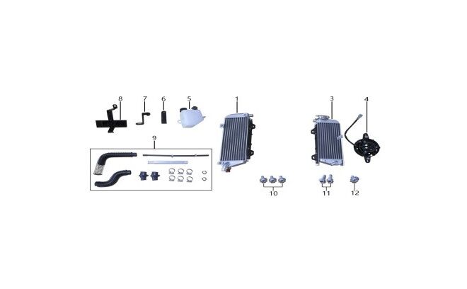 YUKİ DIRTY PAWS 250 2T AKÜ BRAKETİ YUKİ DIRTY PAWS 250 2T AKÜ BRAKETİ